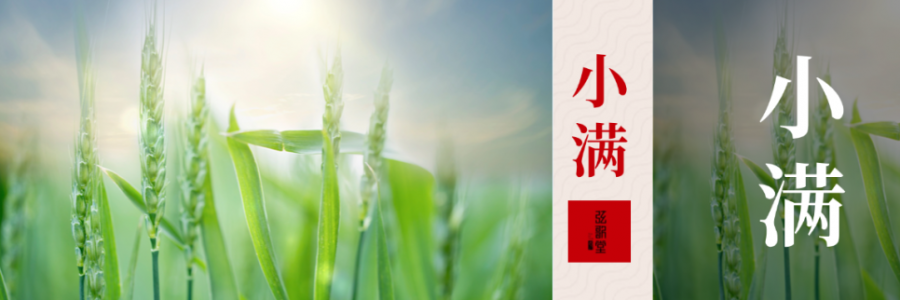 小滿 | 小得盈滿，祛濕固陽